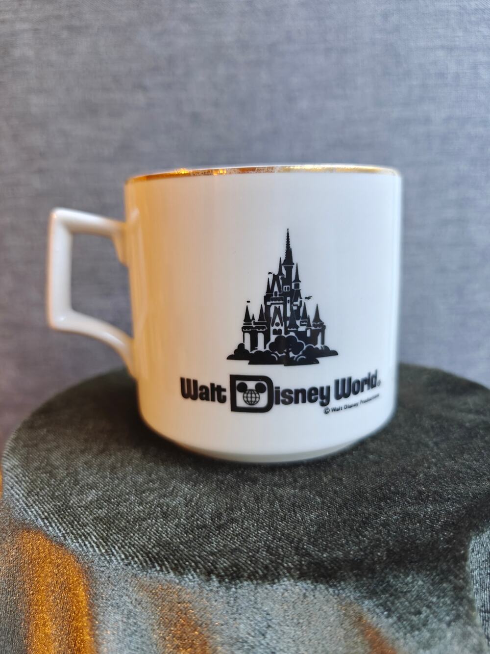 Vintage Disneyland Sleeping Beauty Castle Ceramic Mug